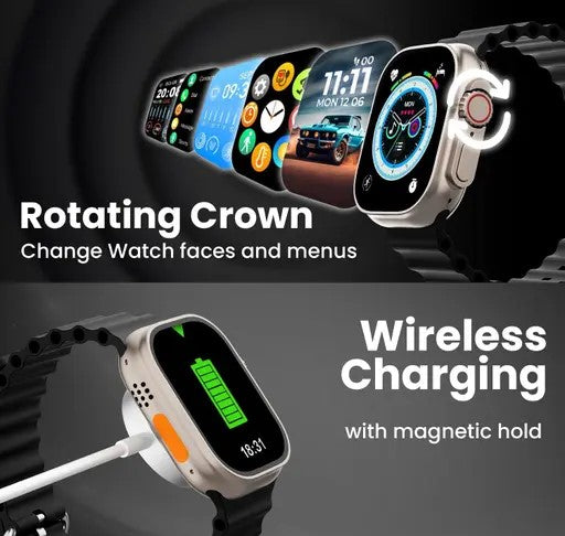 Apple Airpods Pro 2nd Gen+Android 9.0 Ultra Smartwatch