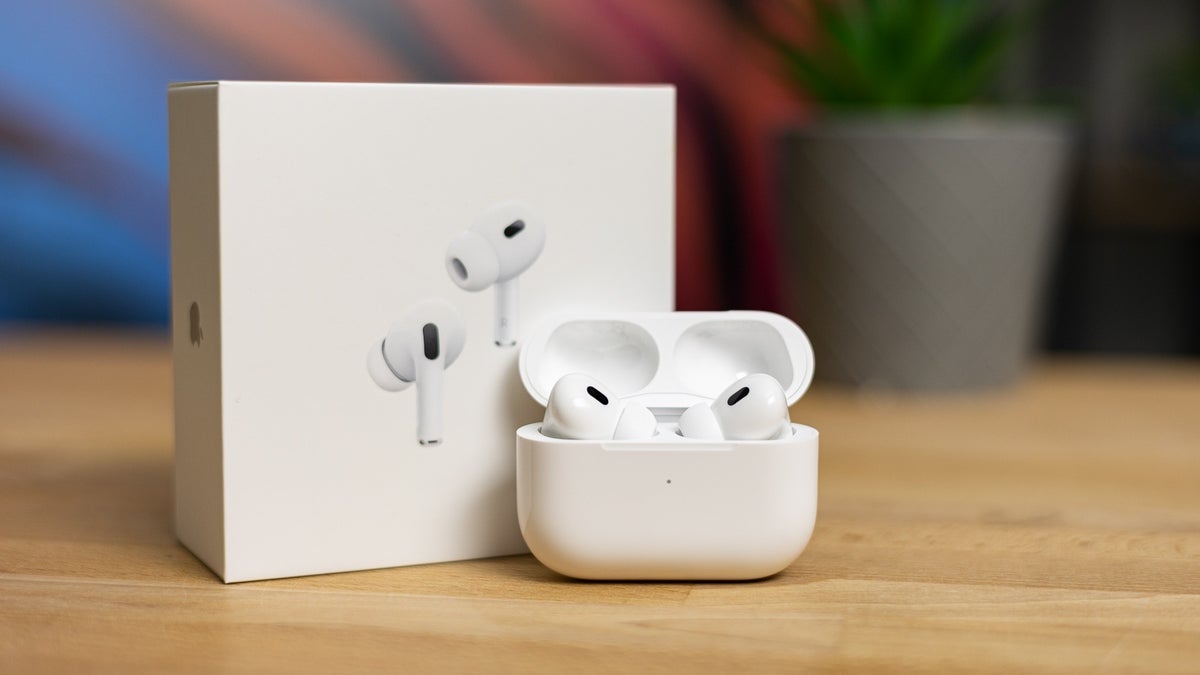 Airpods Pro 2nd Generation with ANC{1year warranty} with Premium silicon case