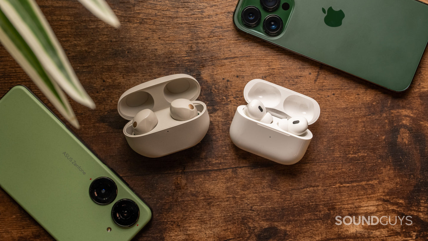 Airpods Pro 2nd Generation with ANC{1year warranty} with Premium silicon case