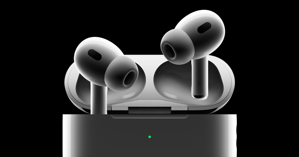 Airpods Pro 2nd Generation with ANC{1year warranty} with Premium silicon case