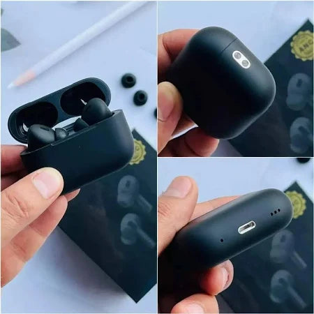 Airpods Pro 2nd Generation with ANC{1year warranty} with Premium silicon case