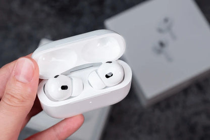 Airpods Pro 2nd Generation with ANC{1year warranty} with Premium silicon case